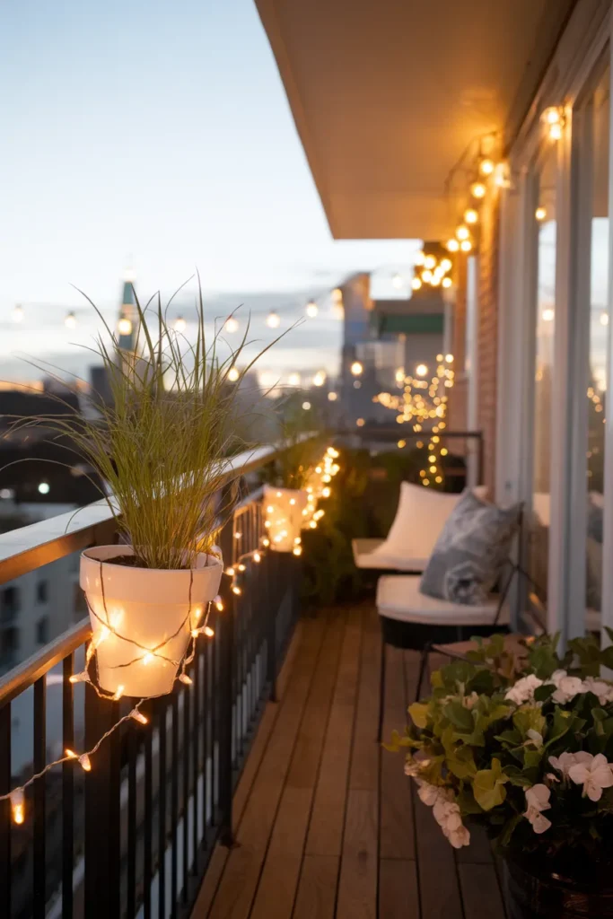 Balcony Plant Glow