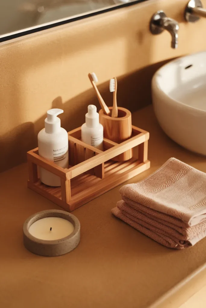 Bamboo Organizer Caddy