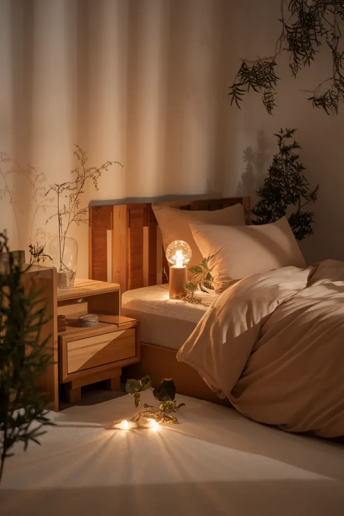 Bedroom Plant Glow