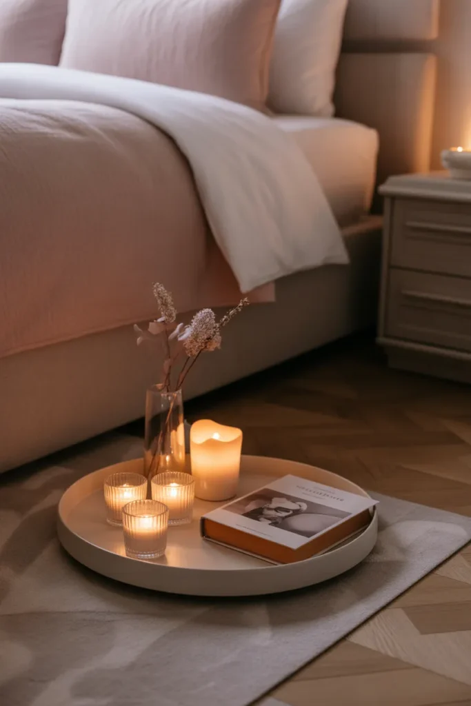 Bedside Tray Styling