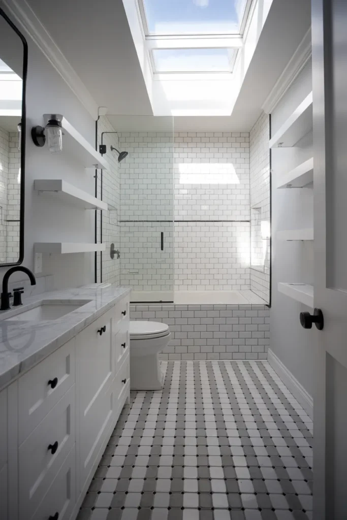 Black and White Tiles