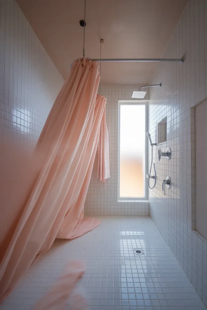 Blush Shower Curtain