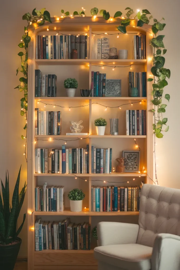 Bookshelf Glow Garden