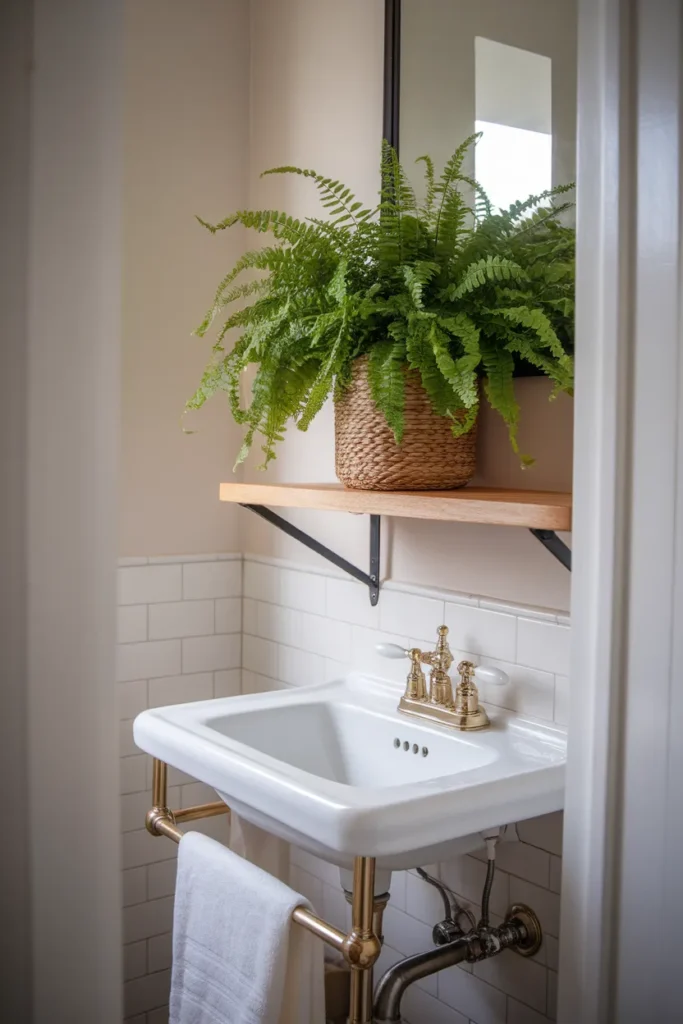 Boston Fern Shelf