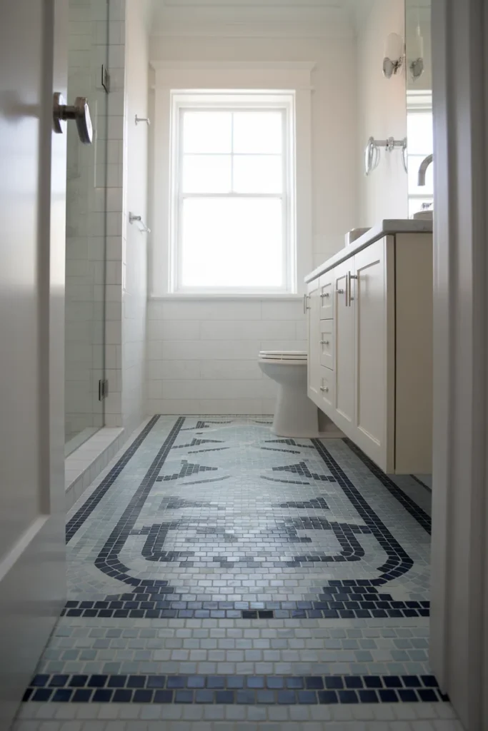 Coastal Mosaic Floor