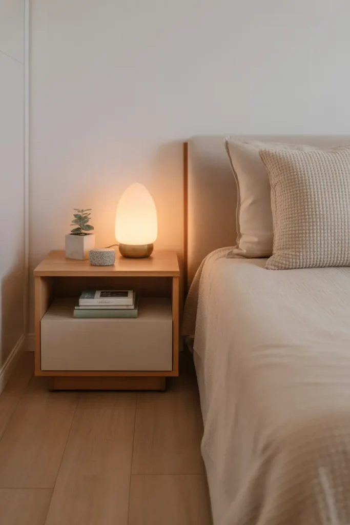 Compact Nightstand Design
