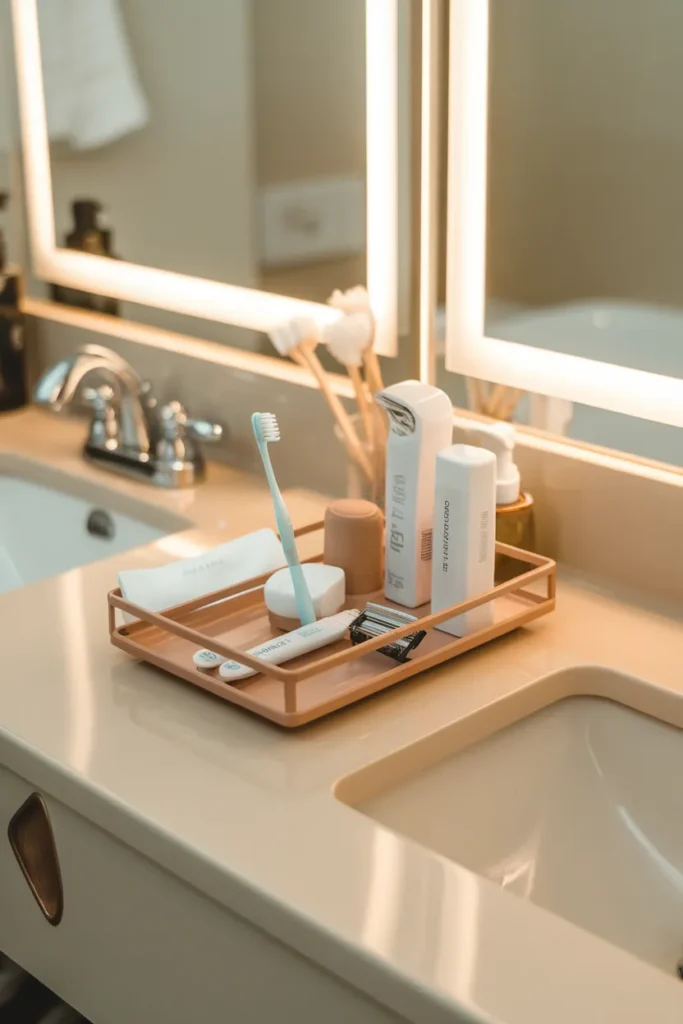 Compact Vanity Tray