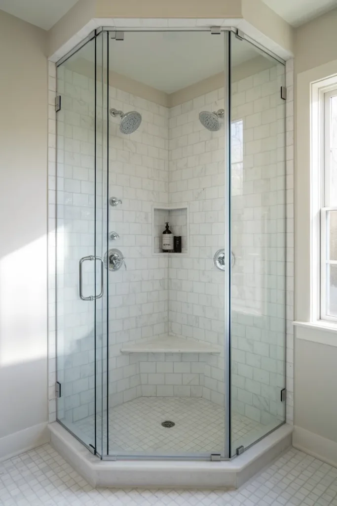 Corner Glass Shower