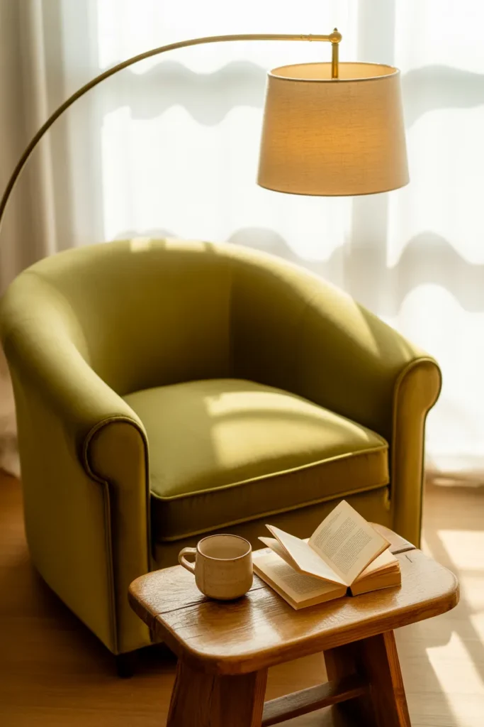 Cozy Corner with Armchair Setup