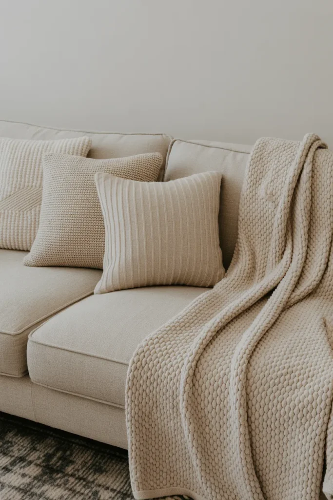 Cozy Knitted Textiles for Extra Warmth