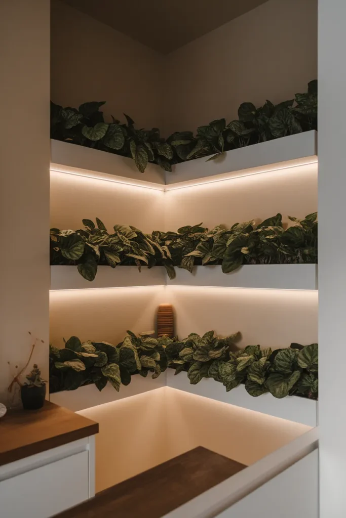 Floating Plant Corners