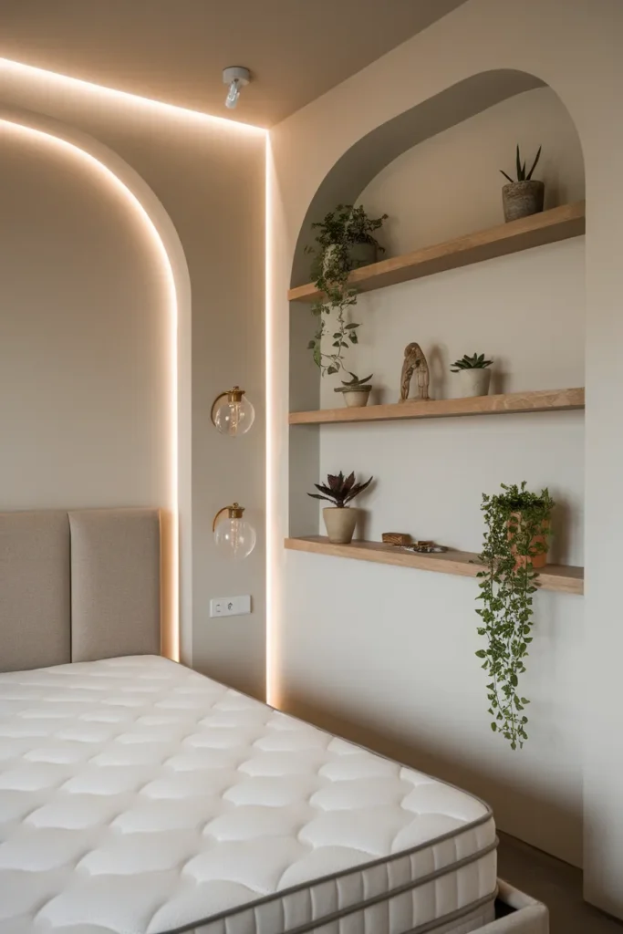 Floating Shelf Plants