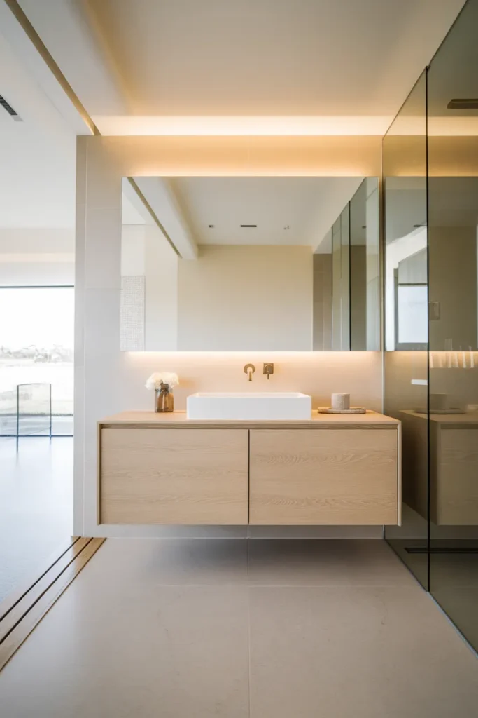 Floating Vanity Setup