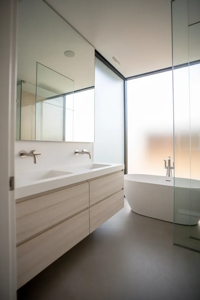 Floating Vanity Setup