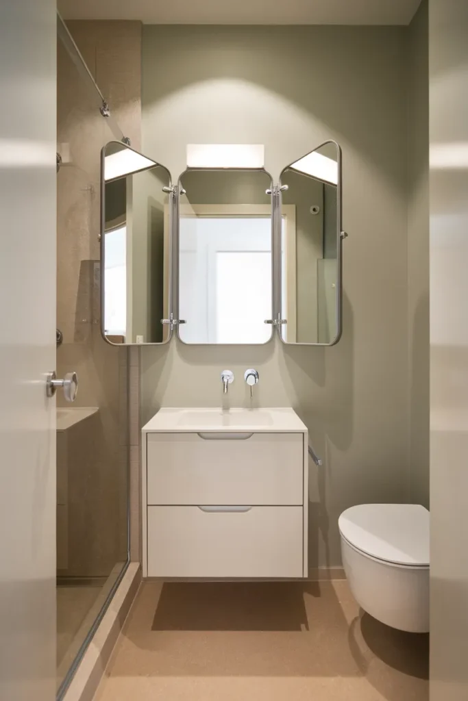 Foldable Vanity Mirror