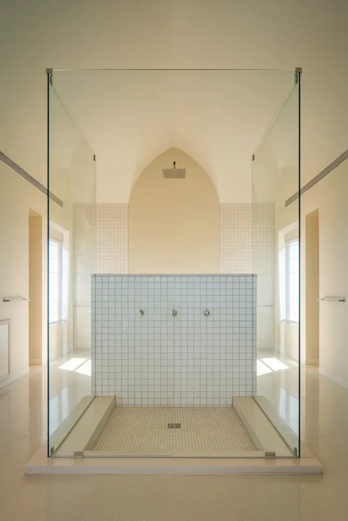Frameless Glass Shower