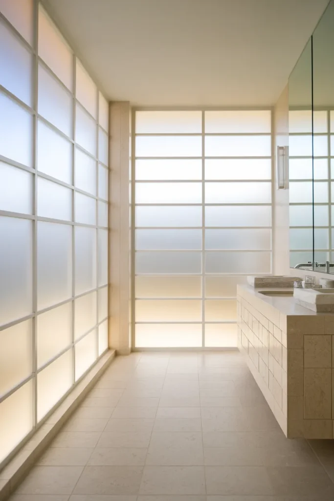 Frosted Glass Windows