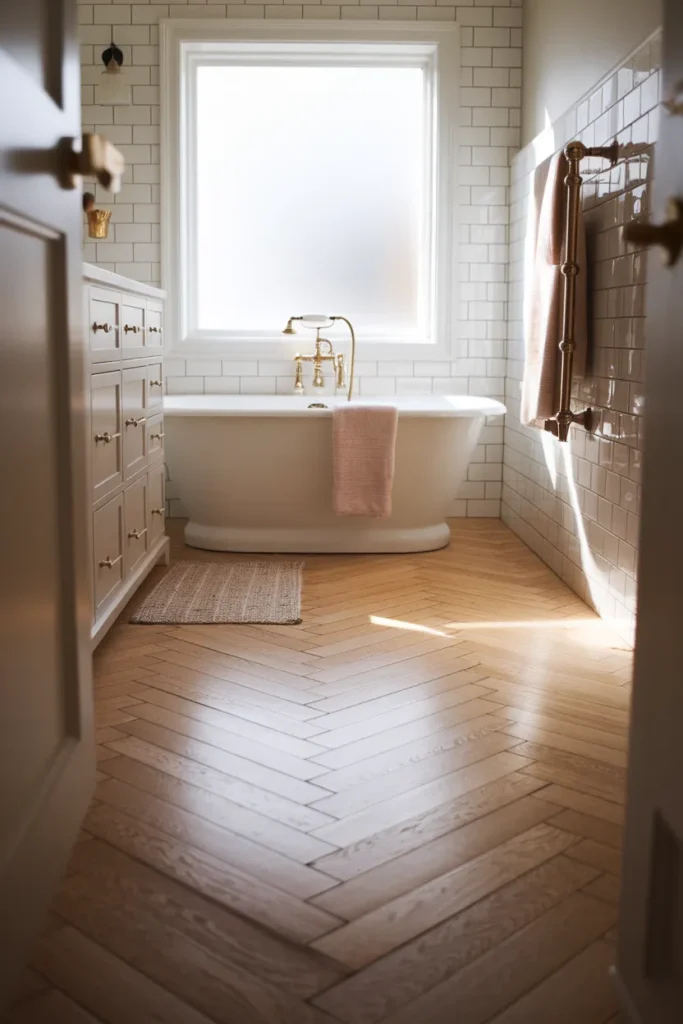 Herringbone Wood Planks