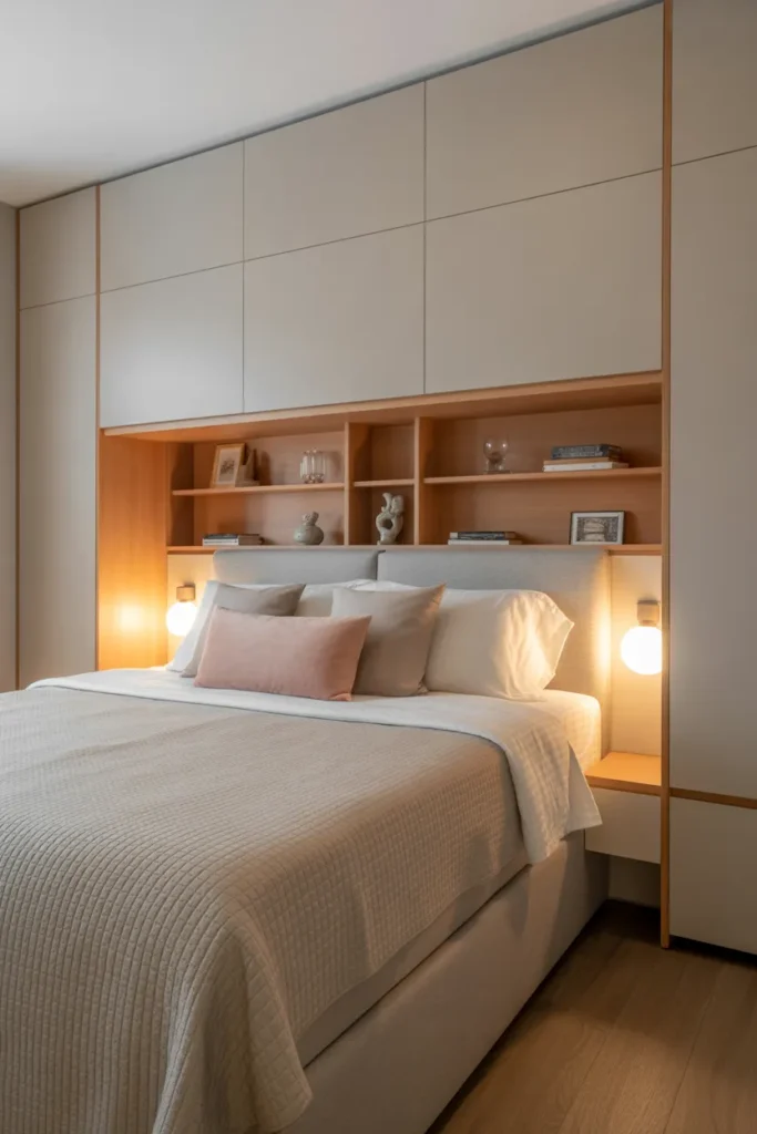 Hidden Storage Headboard