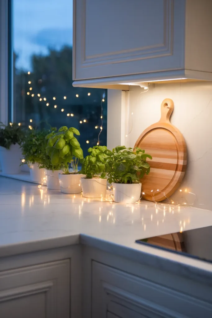 Kitchen Herb Glow