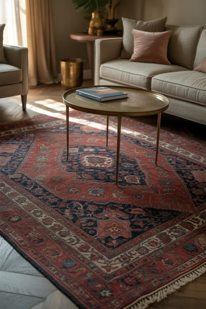 Layered Persian Rug