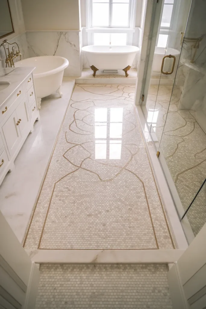 Marble Mosaic Detail