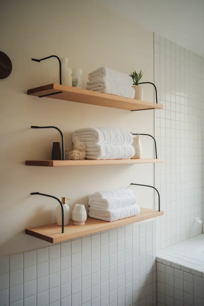 Minimal Open Shelving