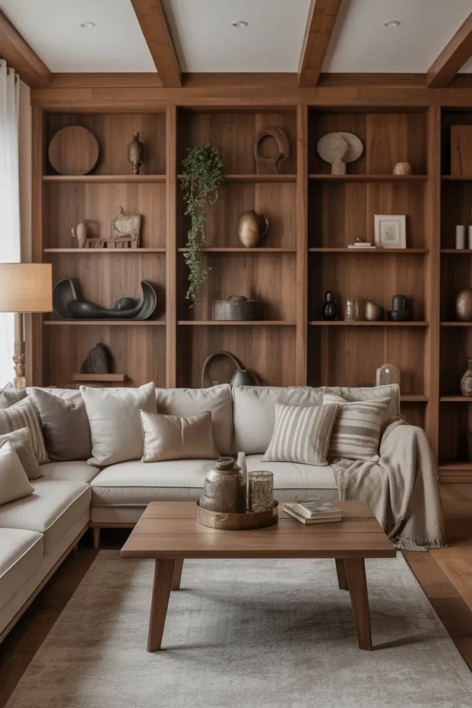 Mixed Wood Tones for Natural Depth