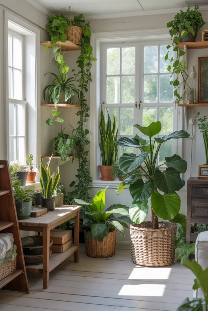 Natural Greenery and Indoor Plants