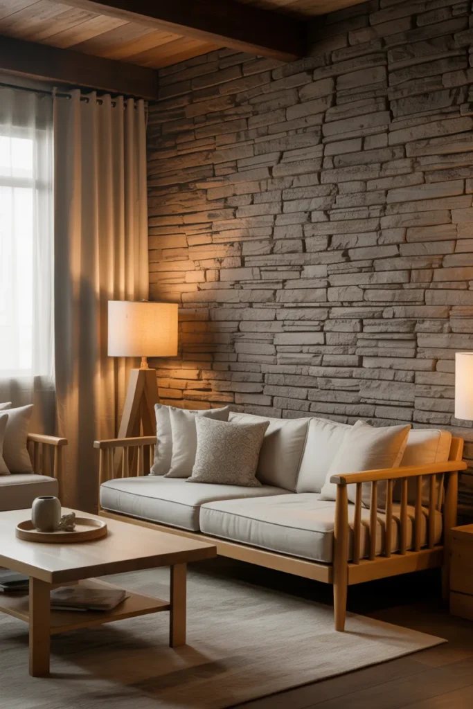 Natural Stone Accent Walls