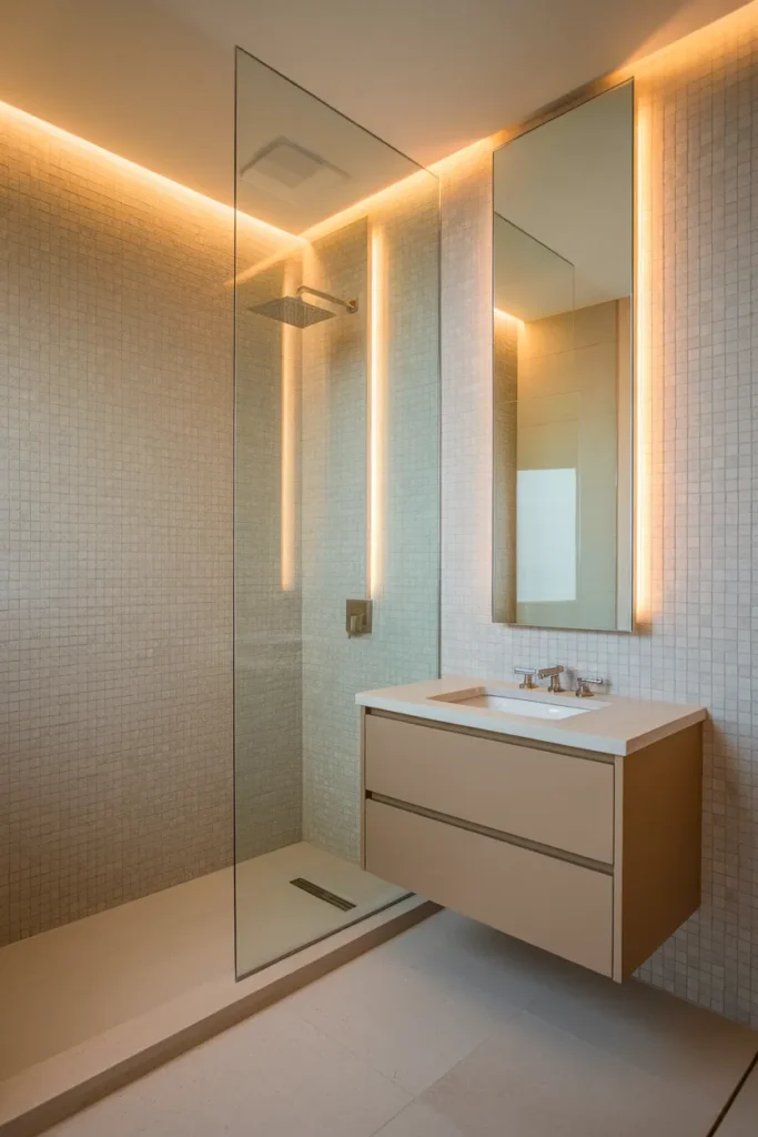 Neutral Mosaic Tiles