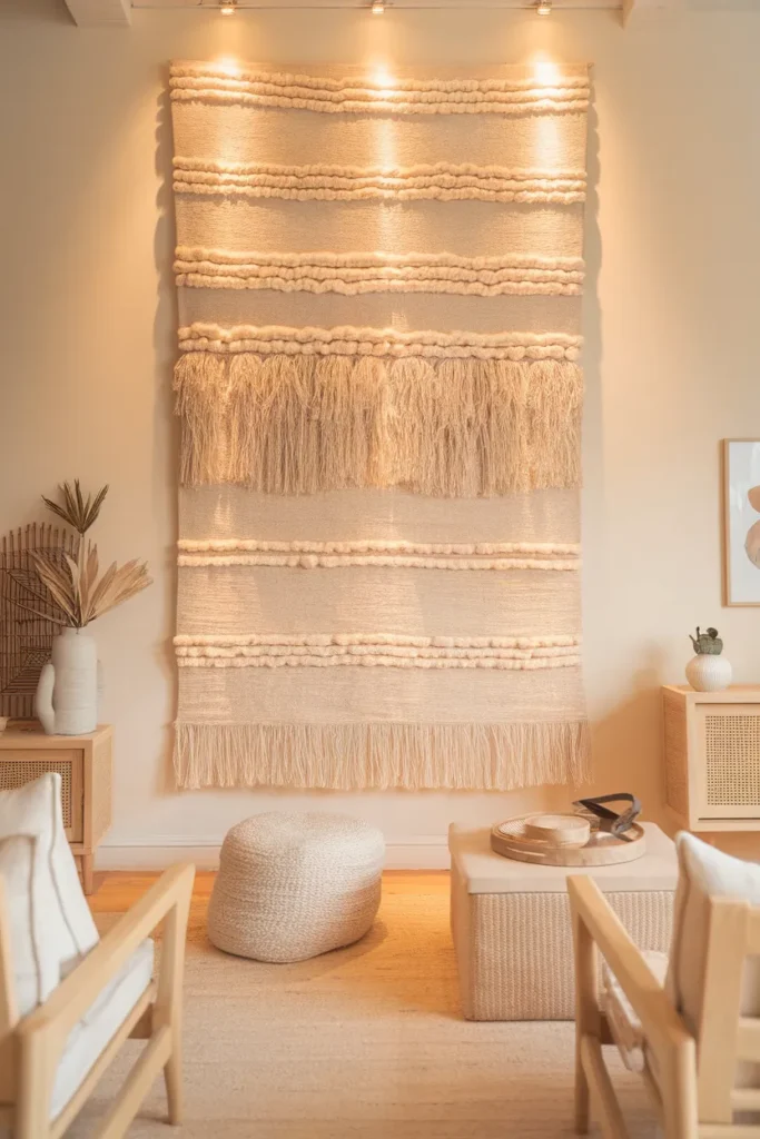 Neutral Tapestry Panel