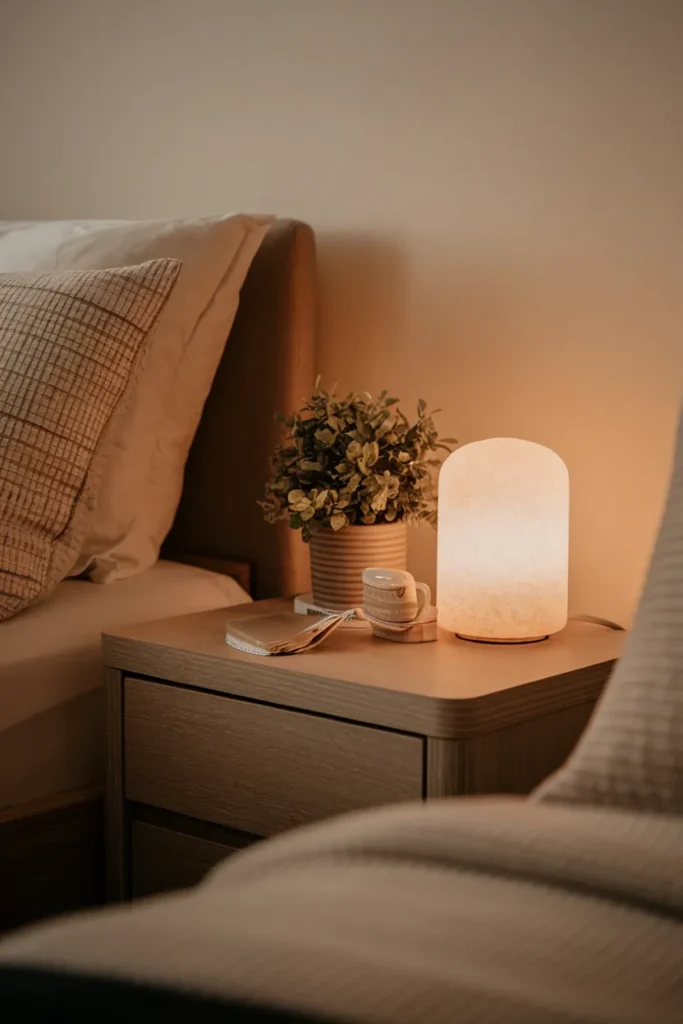 Nightstand Plant Accent