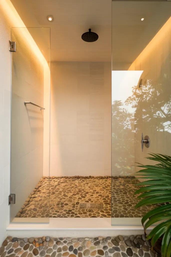 Pebble Stone Floor