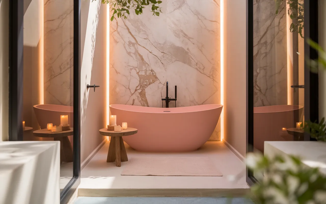 Pink Aesthetic Bathroom Ideas