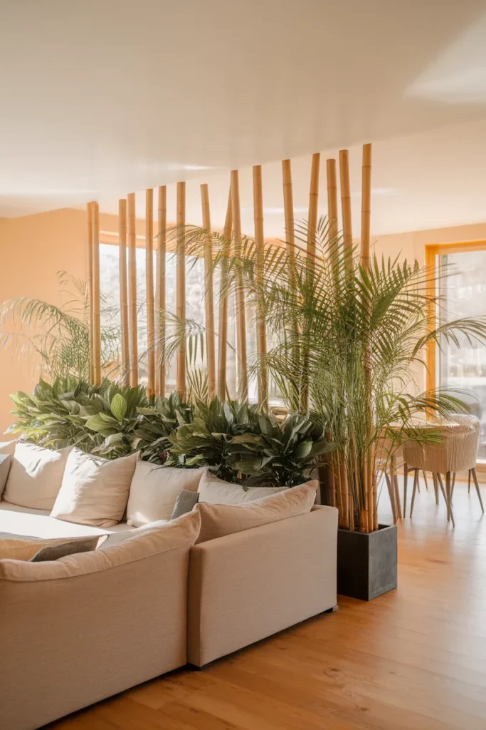 Plant Divider Wall