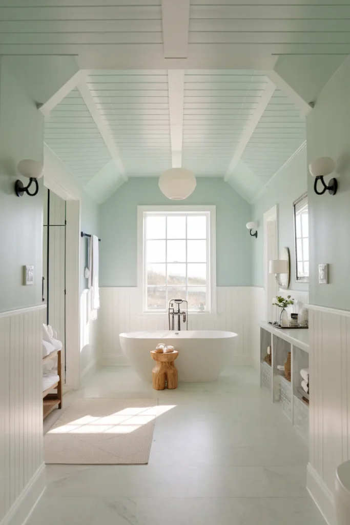 Powder Blue Ceiling