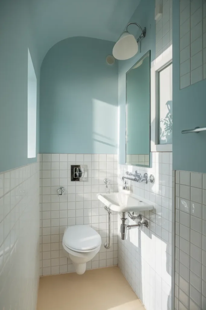 Powder Blue Walls