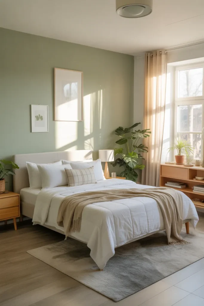 Sage Green White Calm