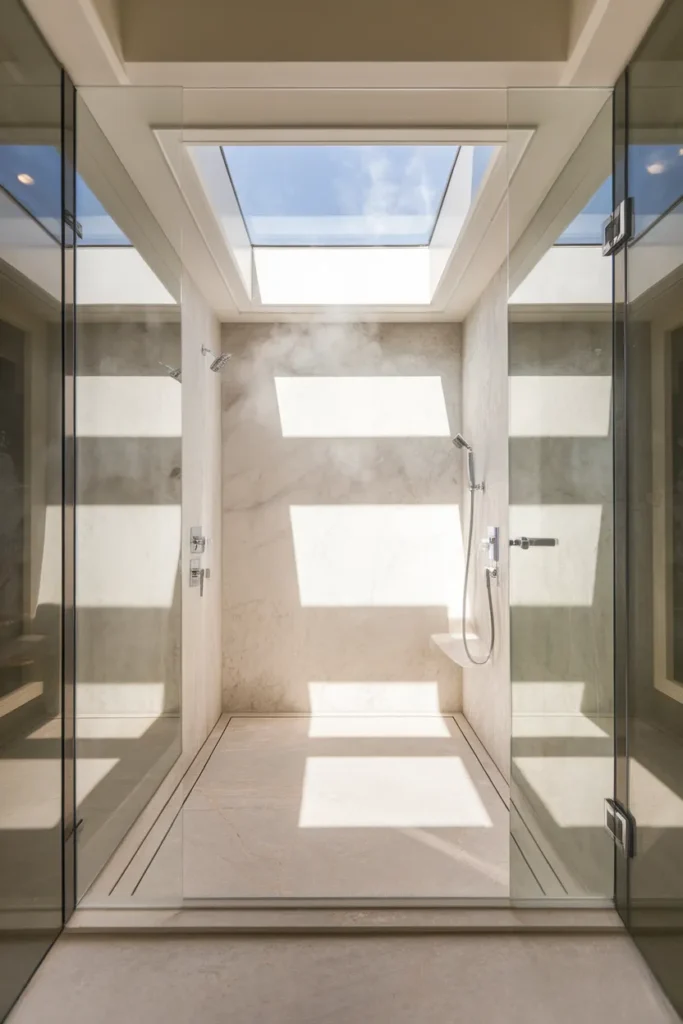 Skylight Shower