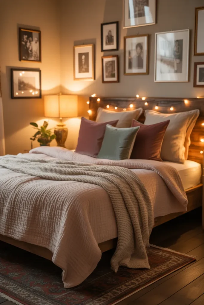 Small Bedroom with Cozy Personal Touches