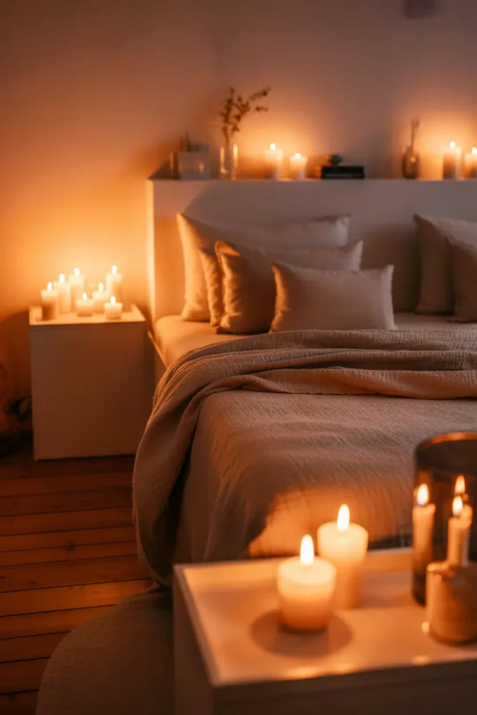 Soft Candle Lighting