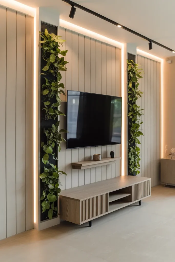 TV Wall Greenery