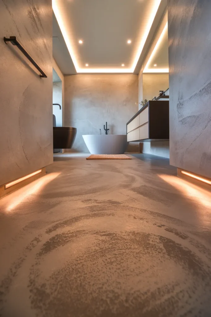 Textured Concrete Finish