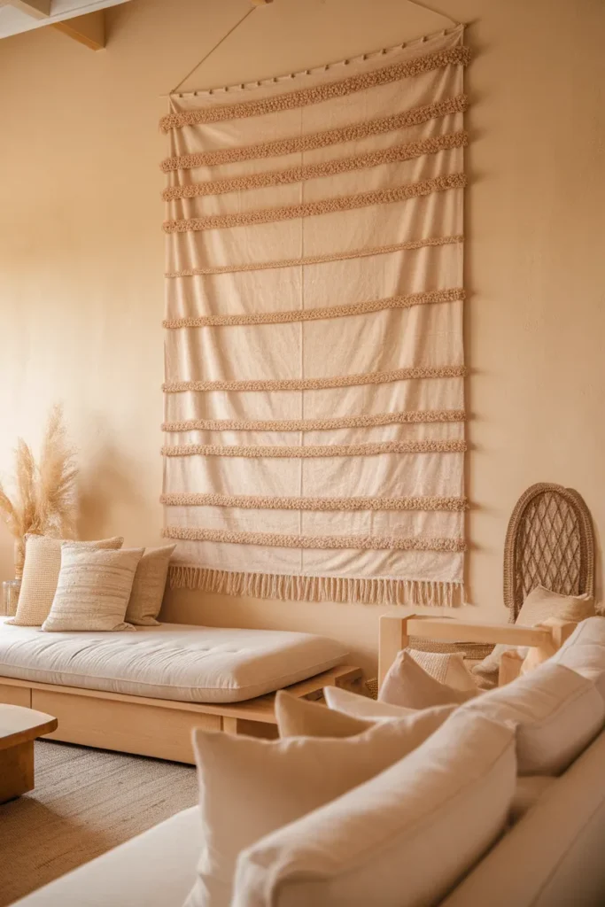 Textured Fabric Hanging