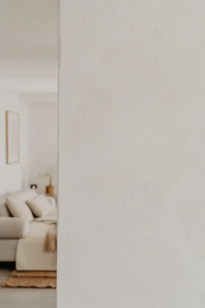 Textured White Walls