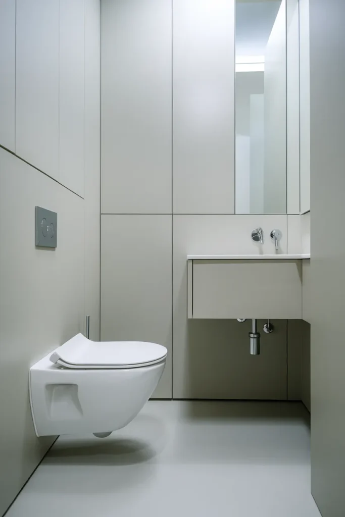 Wall-Mounted Toilet