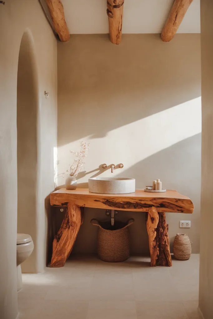 Wooden Vanity Touches