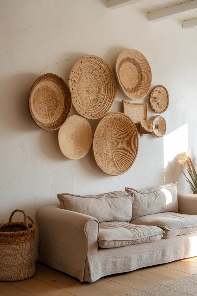 Woven Basket Wall
