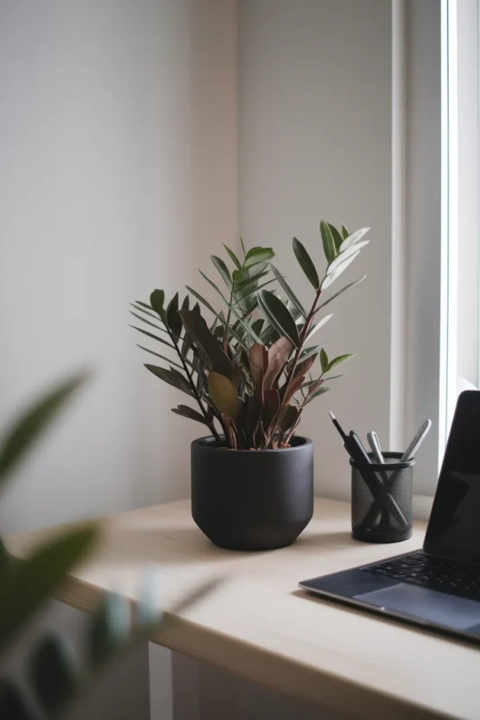 ZZ Plant Desk
